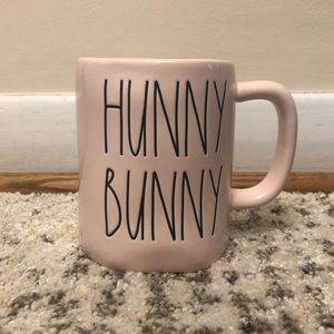 Rae Dunn HUNNY BUNNY Pink Mug